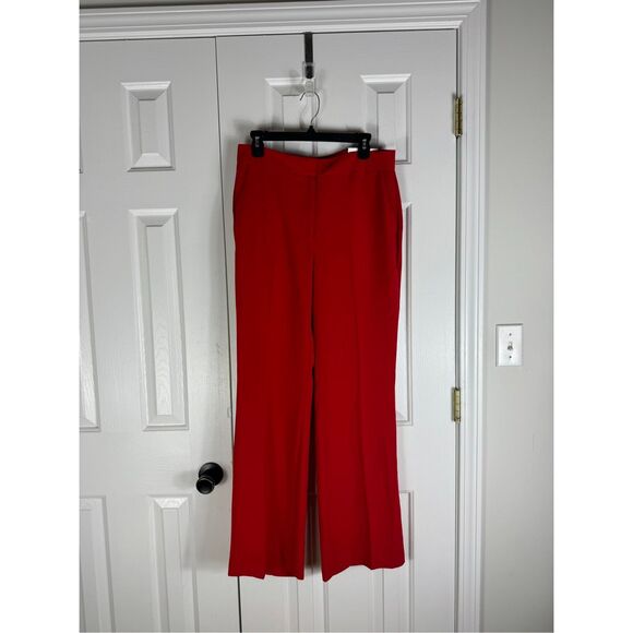 Ann Taylor Pants - NWT Ann Taylor High Waist Red Trouser Pants Size 8